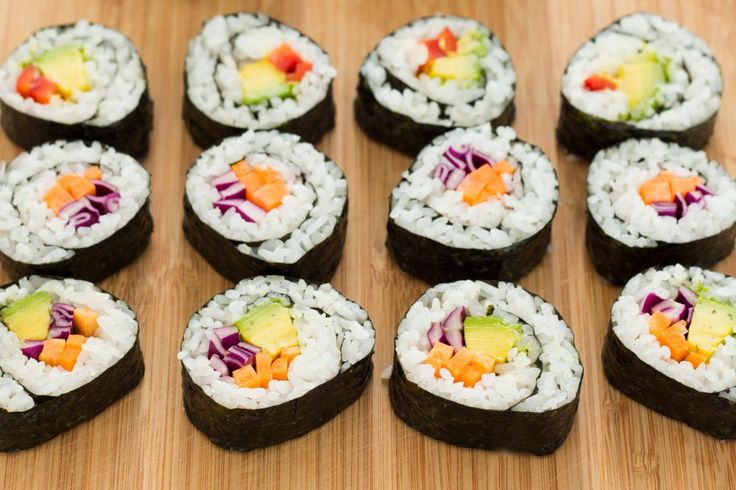 10 Receitas de Sushi 100% Vegetal [Vídeos]