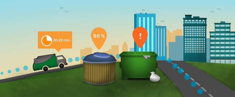 Cidades descobrem formas mais inteligentes de recolher o lixo