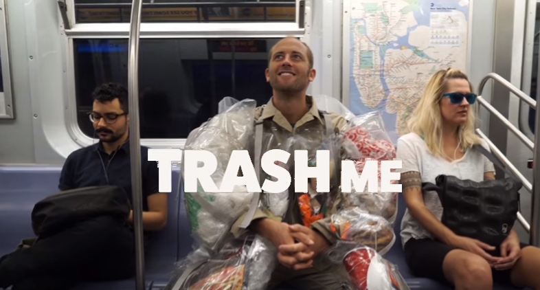 Projeto “Trash me” (Enche-me de lixo)