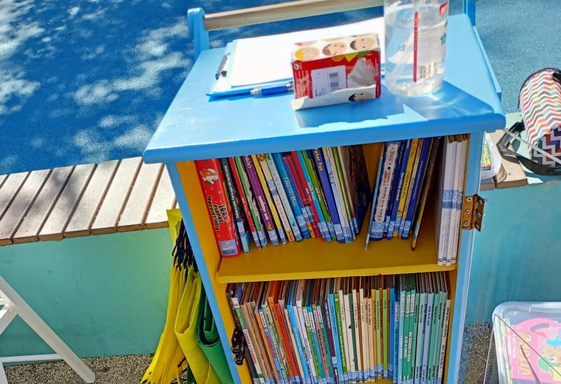 Bandlivros, as pequenas bibliotecas para os mais novos de Almada