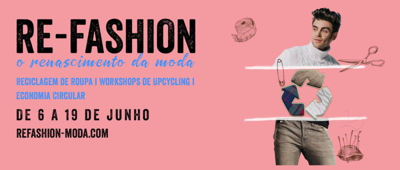 “RE-FASHION – O Renascimento da Moda” no Alma Shopping até 19 de junho