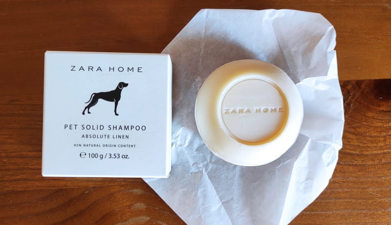 Review: champô sólido para animais da Zara Home