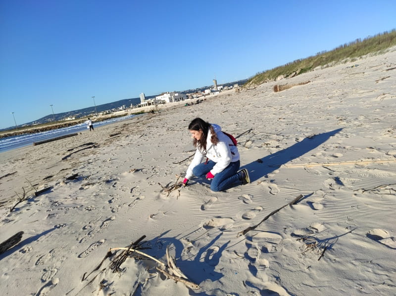 Limpeza de praia